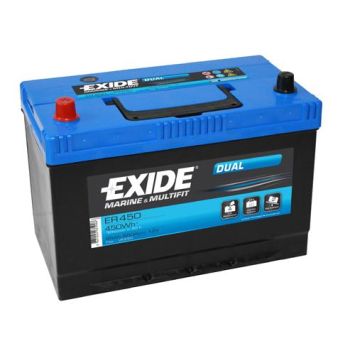 EXIDE 95AH  450A 310X175X225 EXIDE DUAL