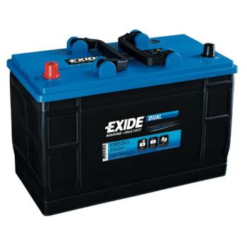 EXIDE 115AH  550A 350X175X235 EXIDE DUAL