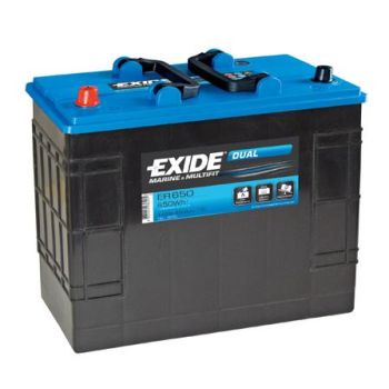 Exide 142ah  650a 350x175x290 exide dual