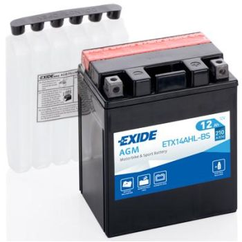 AKU EXIDE 12V MF 12Ah 200A(EN) 134x89x164 -/+