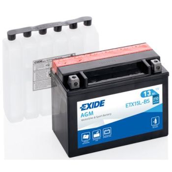 AKU EXIDE 12V MF 13Ah 230A(EN) 175x87x130 -/+