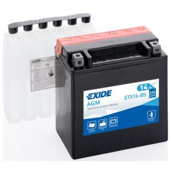 AKU EXIDE 12V MF 14Ah 220A(EN) 150x87x161 +/-