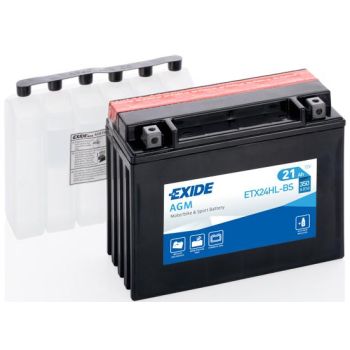 AKU EXIDE 12V MF 21Ah 350A(EN) 205x87x162 -/+