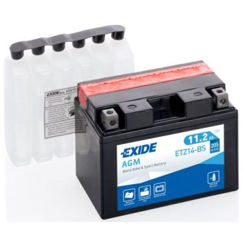 AKU EXIDE 12V MF 11,2Ah 205A(EN) 150x87x110 +/-