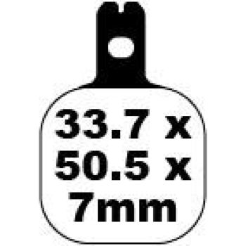 BRAKE PADS ORG HARRISON/IRS