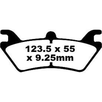 EBC METALLIC PAD SET