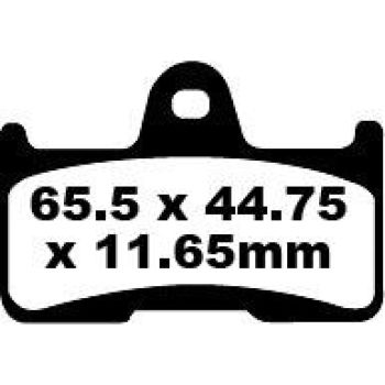 EBC METALLIC PAD SET