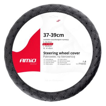 Roolikate must-õmblustega Amio