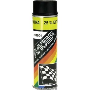 Must matt akrüülvärv 500ml