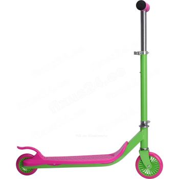 Tõukeratas roheline/lilla