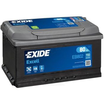 EXIDE 80AH 700A 315X175X175 EXCELL -/+