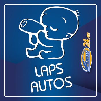 Märk Laps autos kleebis Fixus