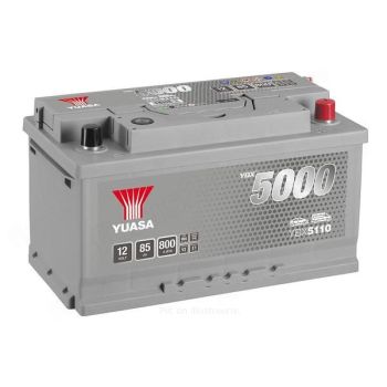 YUASA 12V 85Ah 800A 315X175X175 -/+