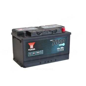 YUASA 12V 85AH 760A EFB 317X175X190 -/+