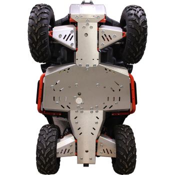Skid plate full set (aluminium): Segway Snarler AT6 L