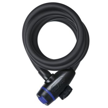 Ketilukk Cable Lock OXFORD värv must 1800mm x 12mm