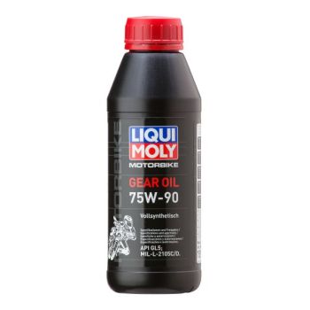 LIQUI MOLY Käigukastiõli 75W90 LIQUI MOLY MOTORBIKE GEAR OIL 0,5I, API GL-5 sünteetiline