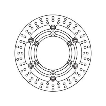 Piduriketas MSW235 Esiosa ujuv TRW 298/132/5mm/150mm