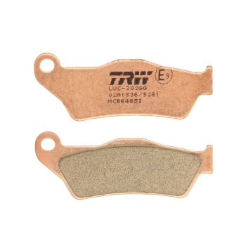 TRW Piduriklotsid MCB648SI TRW paagutaja, mõeldud kasutamiseks offroad sobib ALFER; APRILIA; ATK; BENELLI; BETA; BMW; CAGIVA; CCM; DUCATI; GAS GAS; GILERA; HUSABERG; HUSQVARNA; ITALJET; KTM; MAICO; MBK
