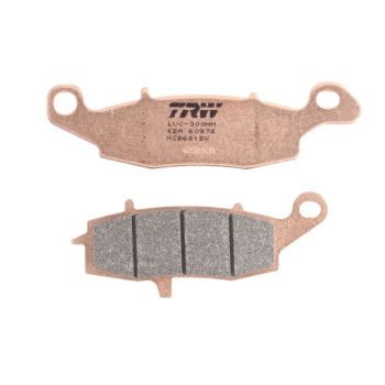 TRW Piduriklotsid MCB681SV TRW paagutaja, mõeldud kasutamiseks maantee sobib KAWASAKI; SUZUKI