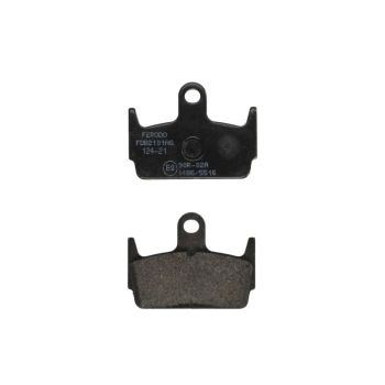 Piduriklotsid FDB2101AG FERODO hõbe, mõeldud kasutamiseks mootorrattas/tõukerattad sobib HONDA; KYMCO