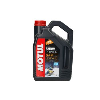 4T mootoriõli 0W40 MOTUL Snowpower 4I 4T ester, API SL JASO MA-2 sünteetiline