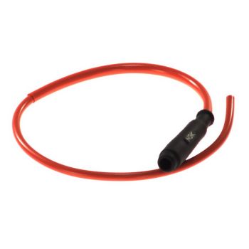 Süüteküünla piip SD05FMC 8393, nurk 180°, küünla keere 10/12mm, korpus eboniit, süüteküünla korgi värv must sobib HONDA