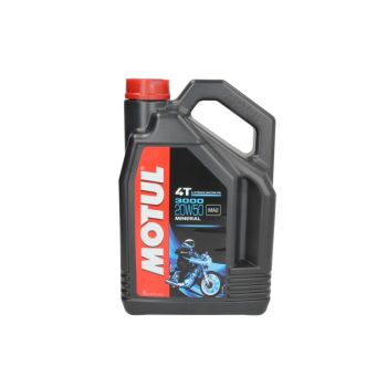 4T mootoriõli 20W50 MOTUL 3000 4I 4T, API SJ JASO MA-2 Mineraal