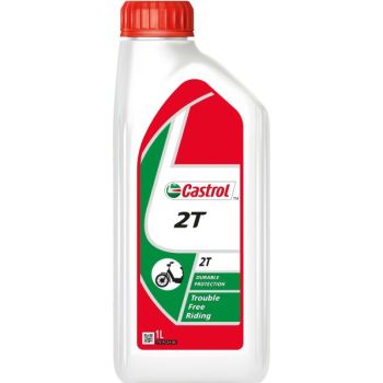 Mootoriõli 2-taktilistele CASTROL 1I 2T, API TC JASO FB Mineraal