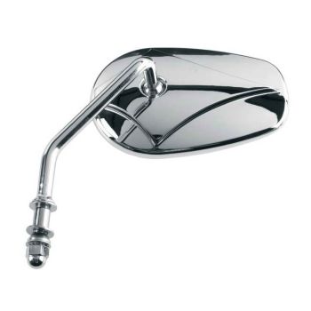 Peegel VIC-E412I vasak g. parempoolne k. kroomvärv sobib HARLEY DAVIDSON