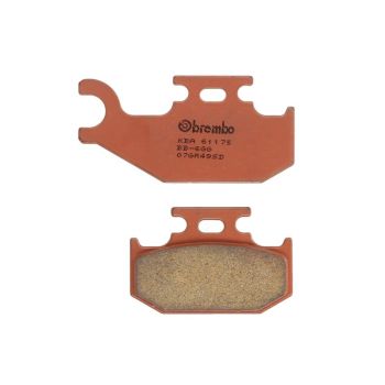 BREMBO Piduriklotsid 07GR49SD BREMBO paagutaja, mõeldud kasutamiseks offroad sobib BOMBARDIER; CANNONDALE; KAWASAKI; SUZUKI