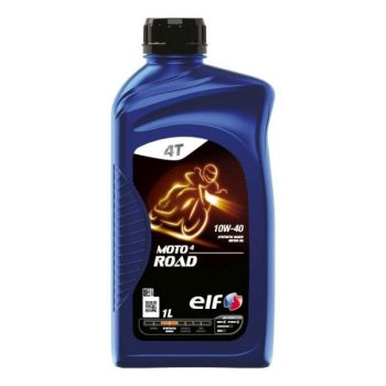 ELF 4T mootoriõli 10W40 ELF Moto 4 Road 1I 4T, API SN JASO MA-2 poolsünteetiline