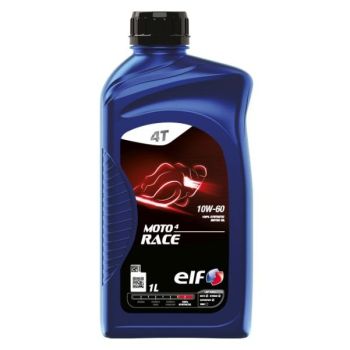 4T mootoriõli 10W60 ELF Moto 4 Race 1I 4T, API SN JASO MA-2 sünteetiline
