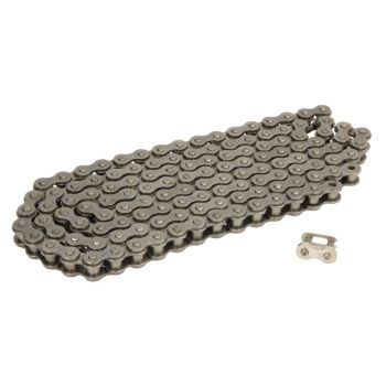 Kett 420 HDR tugevdatud, lülide arv 128 must, ühendustüüp tihvt