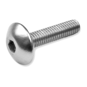 Polt Allen korter (M6x20, värv hõbedane, 6 tk)