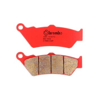 Piduriklotsid 07BB03SP BREMBO paagutaja, mõeldud kasutamiseks maantee sobib APRILIA; BMW; DUCATI; HONDA; KTM; MOTO GUZZI; MOTO MORINI; YAMAHA