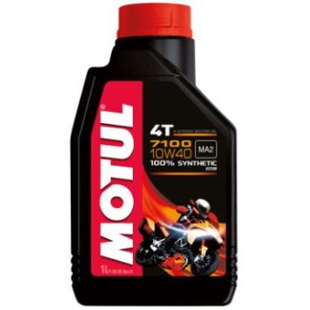 4T mootoriõli 10W40 MOTUL 7100 1I 4T ester, API SN JASO MA-2 sünteetiline