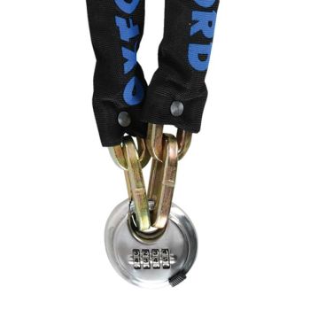 Rattalukk Discus Chain 10 OXFORD värv must 1500mm spindel 10mm ketilüli 9,5mm