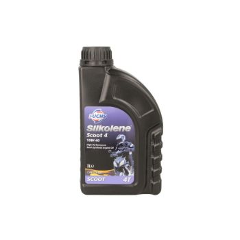 SILKOLENE 4T mootoriõli 10W40 SILKOLENE SCOOT 4 1I 4T, API SH; SJ JASO MA-2 poolsünteetiline
