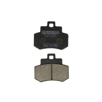 Piduriklotsid RMS 22 510 0510 RMS orgaaniline, mõeldud kasutamiseks maantee sobib KYMCO