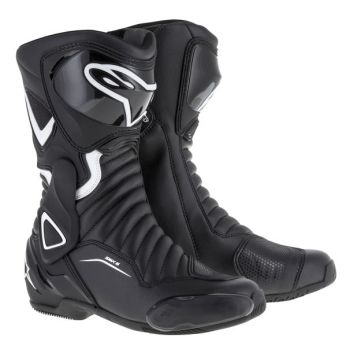 Nahksaapad sport STELLA SMX-6 V2 ALPINESTARS värv must/valge