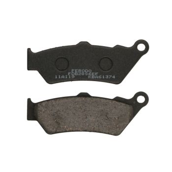 Piduriklotsid FDB2006EF FERODO öko hõõrdumine, mõeldud kasutamiseks mootorrattas/tõukerattad sobib APRILIA; BMW; DUCATI; HONDA; KTM; MOTO GUZZI; MOTO MORINI; TRIUMPH