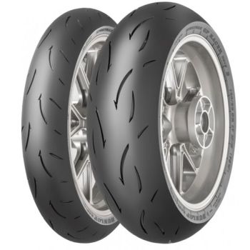Motorehvid ringrajavõistluseks DUNLOP 120/70ZR17 TL 58W GP RACER D212 S Esiosa