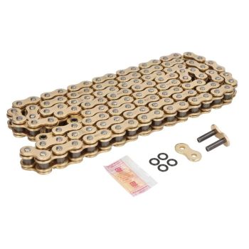 DID Kett 520 ZVMX hüper-armeeritud, lülide arv 120 kuldne, ühendustüüp haak