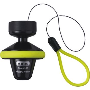 Pidurikettalukk alarmiga GRANIT Victory X-Plus 68 roll up ABUS värv kollane spindel 14mm