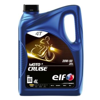 ELF 4T mootoriõli 20W50 ELF Moto 4 Cruise 4I 4T, API SH JASO MA-2 Mineraal