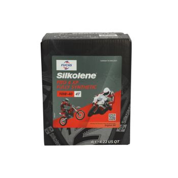 4T mootoriõli 10W40 SILKOLENE PRO 4 4I 4T biolagunevad pakendid, API SN JASO MA-2 sünteetiline