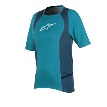 T-särk (EN) cycling ALPINESTARS STELLA DROP 2 värv sinine/valge