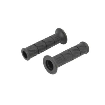 ARIETE Haaravad ARIETE, läbimõõt 22; 24mm pikkus 120mm Maantee värv must (2 tk) sobib KAWASAKI