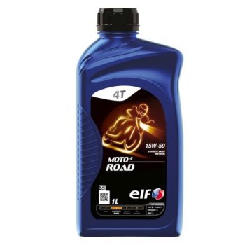 ELF 4T mootoriõli 15W50 ELF Moto 4 Road 1I 4T, API SN JASO MA-2 poolsünteetiline